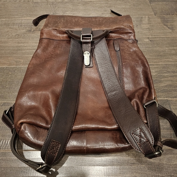 Gianni Conti Genuine Leather Backpack - Picture 3 of 11